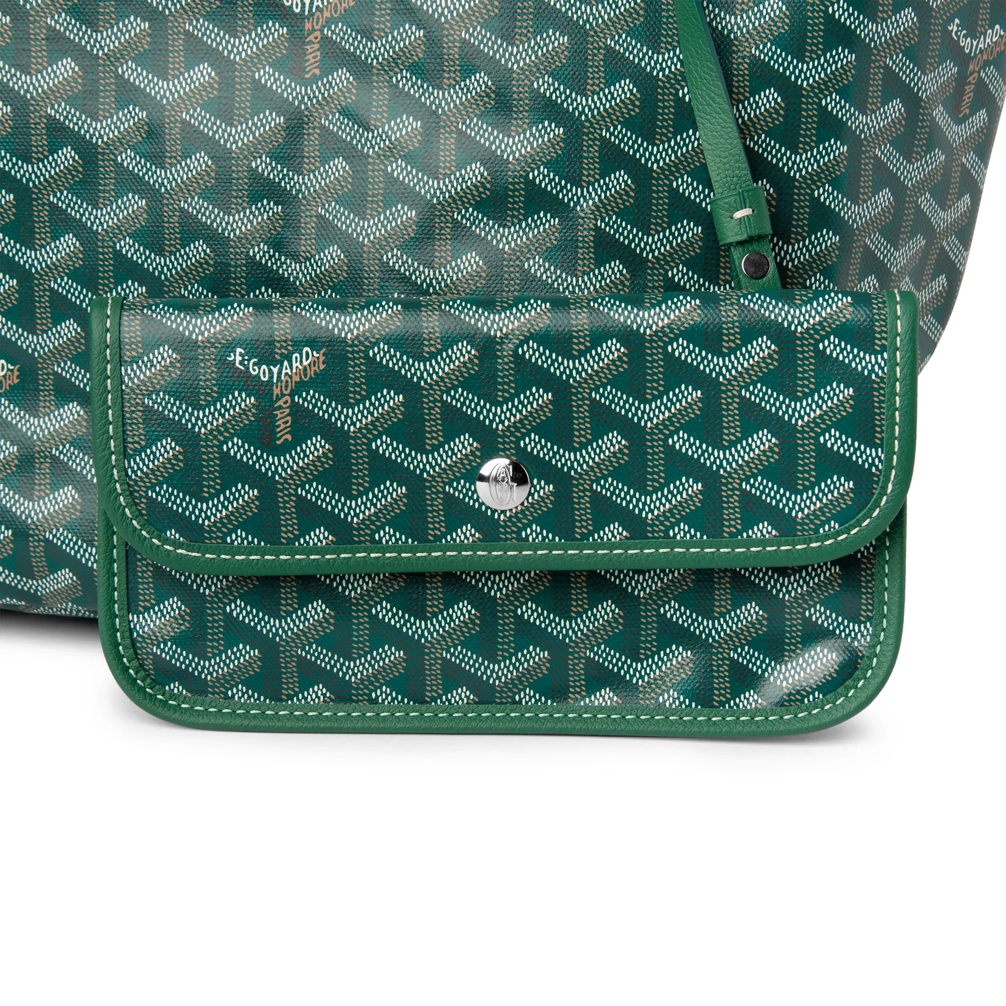 Goyard Saint Louis GM Tote Bag Green